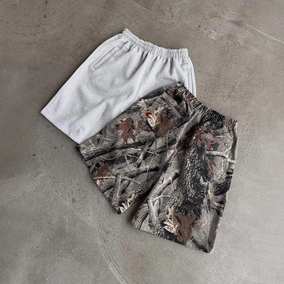 Vintage Casual Streetwear Straight Leg Shorts Pants - 图片 4