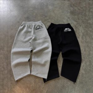 "CD" Print Sweatpants with Pockets