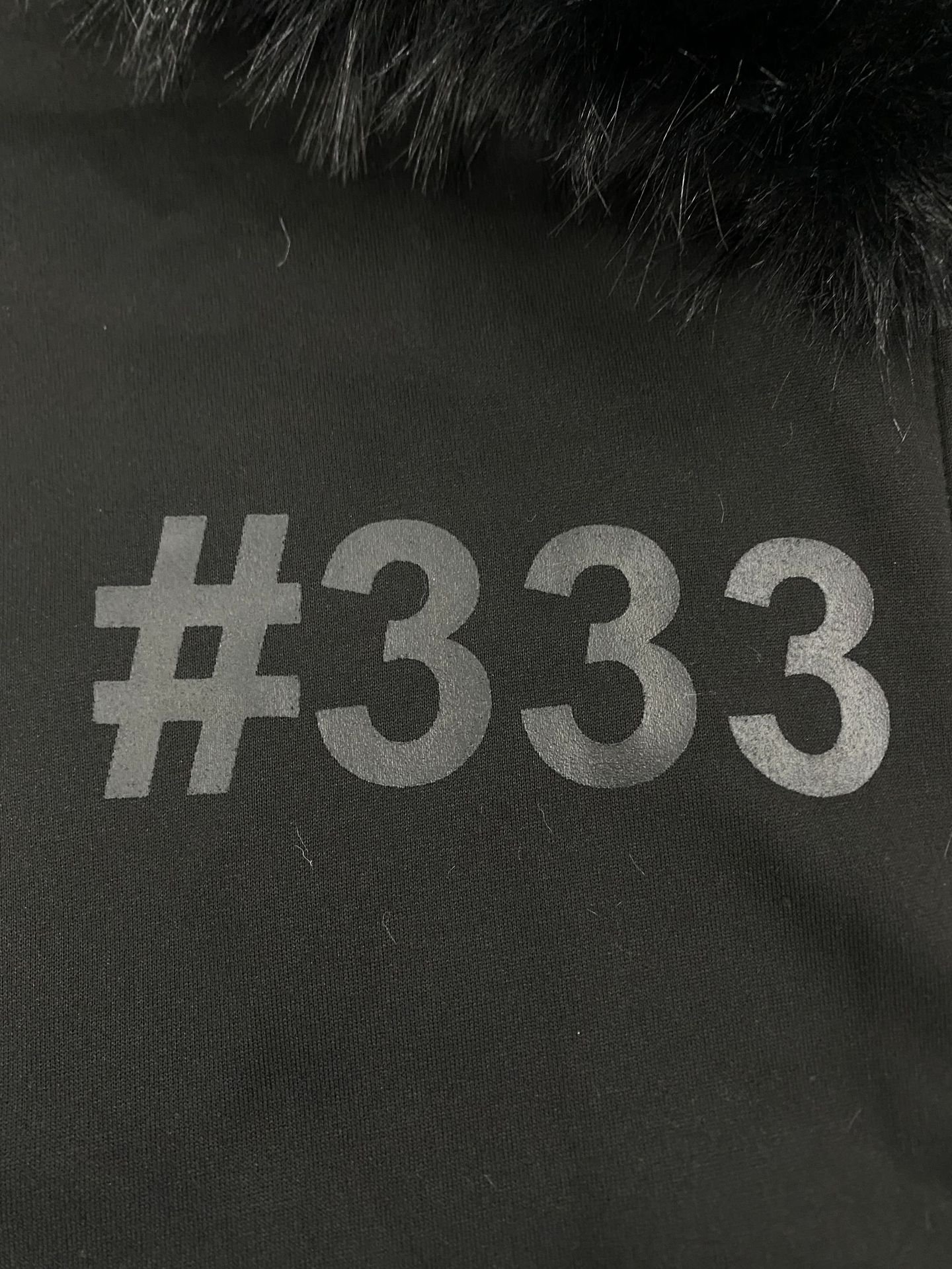 Fur Hooded Collar Streetwear Print Zip-Up Long-Sleeved Pullover Hoodie - 图片 5