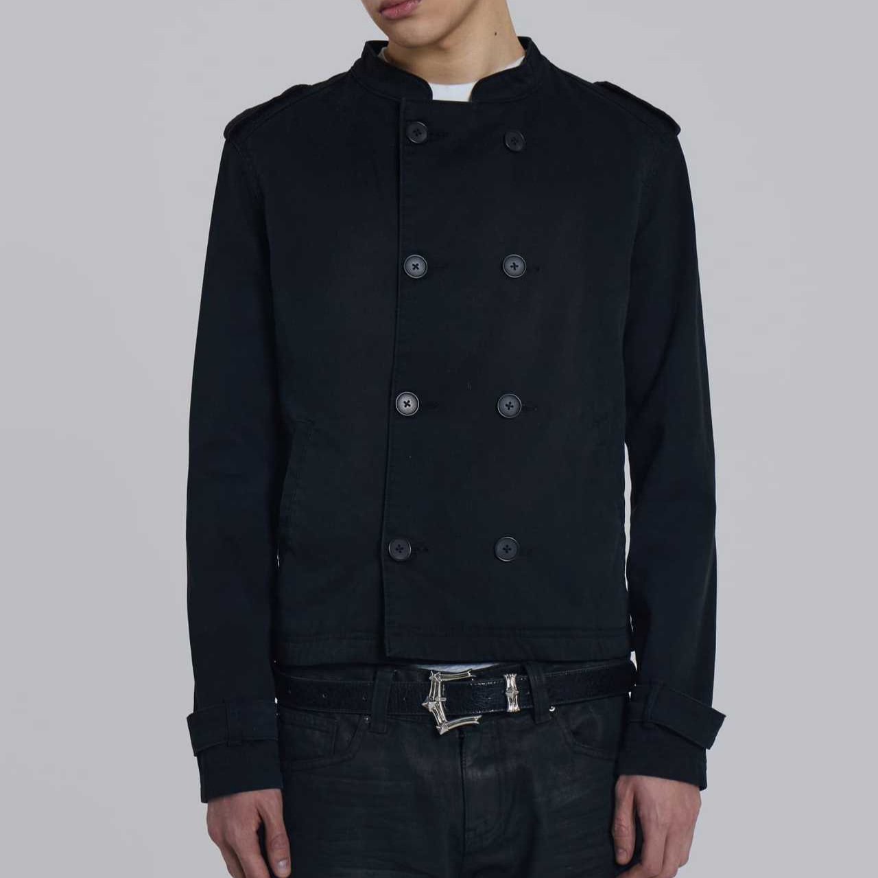 Violin Double Breasted Military Jacket - 图片 6