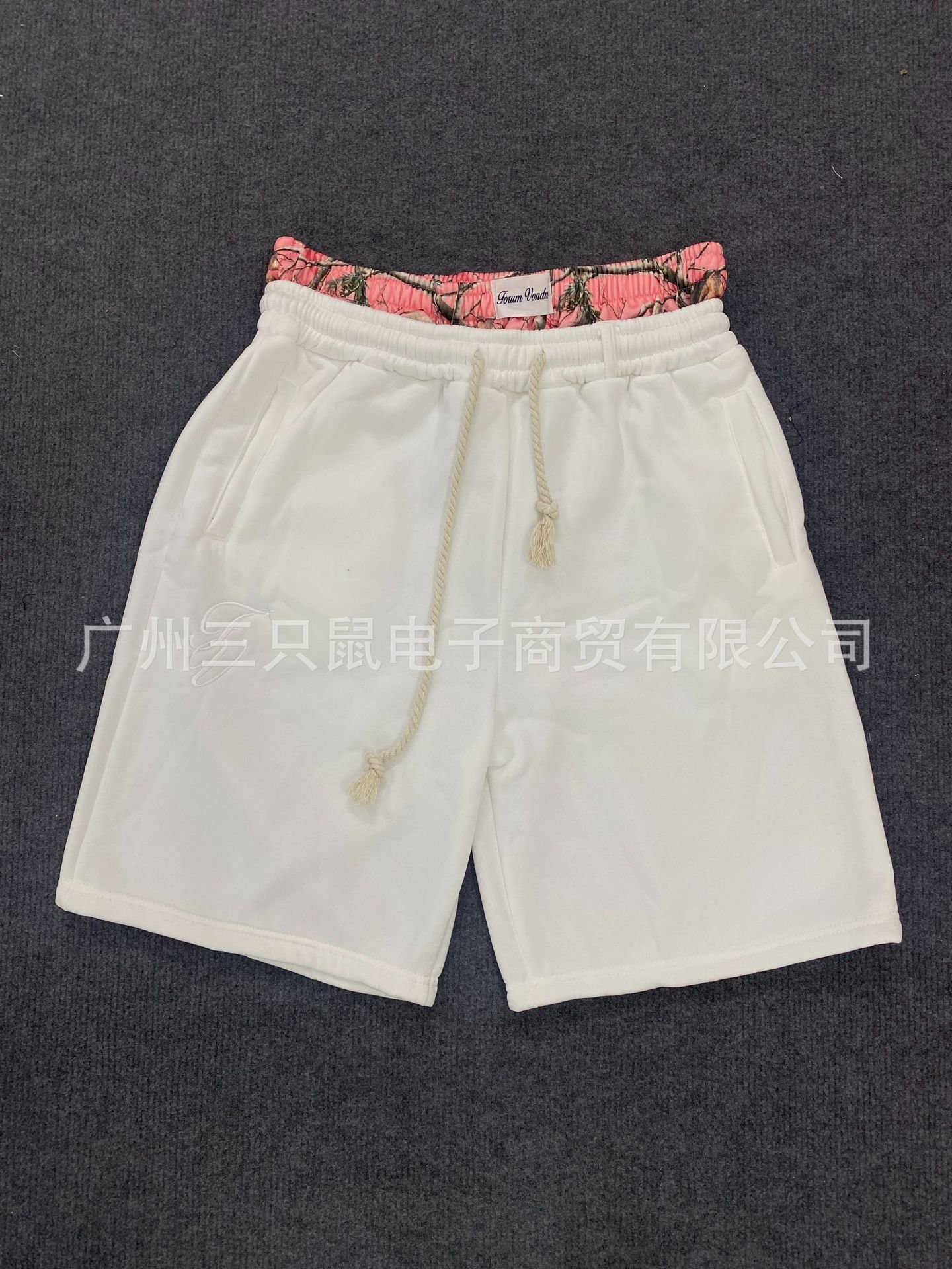 Double-Waisted Cropped Loose-Fitting Casual Shorts - 图片 6
