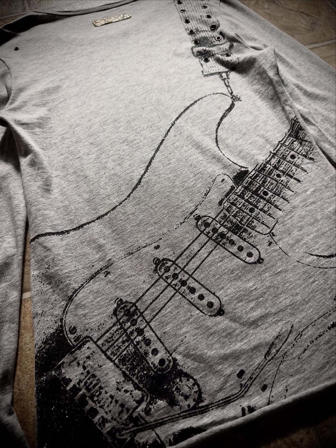 Y2K Gothic Style Women's Long-Sleeved Base Layer Short Top - 图片 5