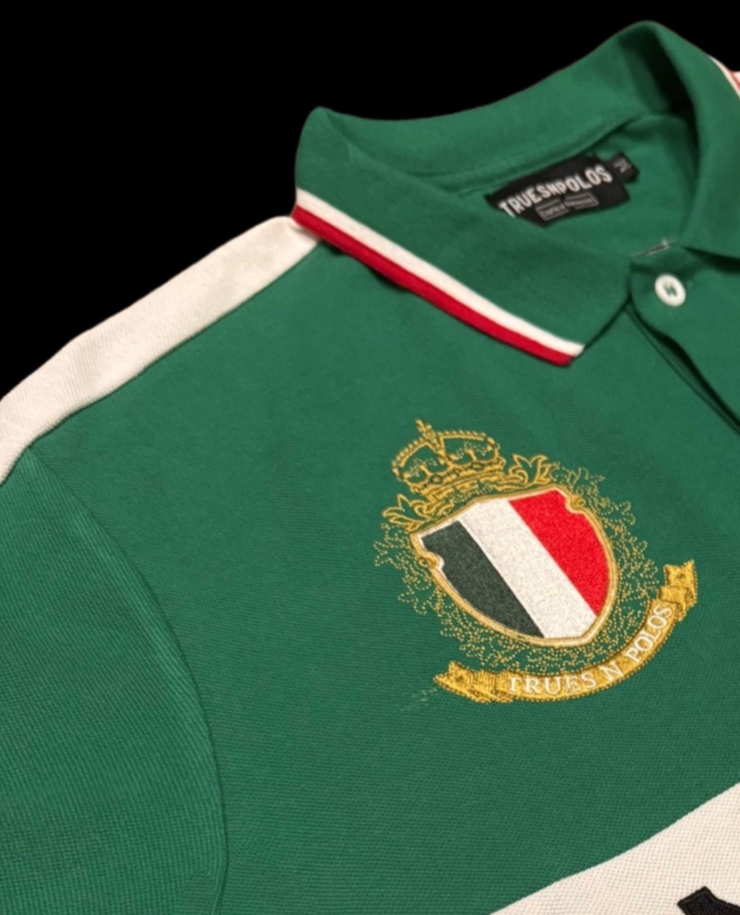 Mexico World Cup Polo Shirt with Full Embroidery Shirt - 图片 7